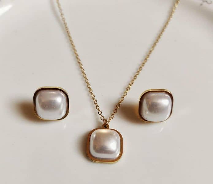 pearl pendant set for women 1