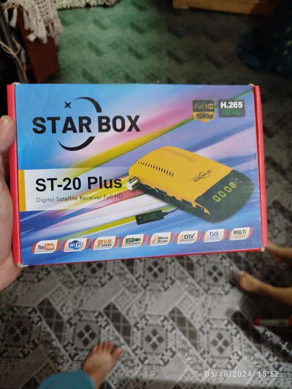 Brand New Forever Dish Receiver Star Box ST-20 Plus WiFi 6