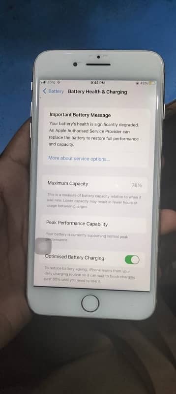 8 PLUS PTA APPROVED WATER PACK 64 GB BACK DAMGE 2