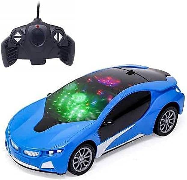 REMOTE CONTROL FAMOUS CAR WITH 3D LIGHTS RECHARGEABLE/CELL OPERATED 1