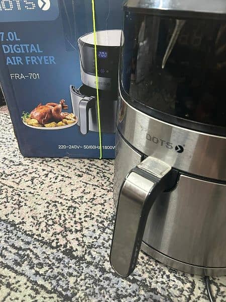 7L / Dots Air Fryer  - 1800W 2