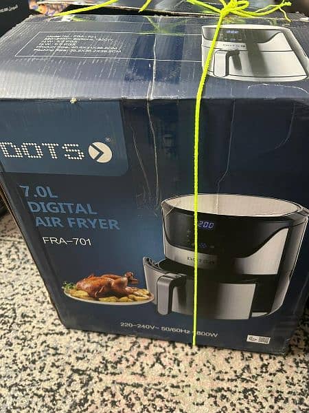 7L / Dots Air Fryer  - 1800W 3