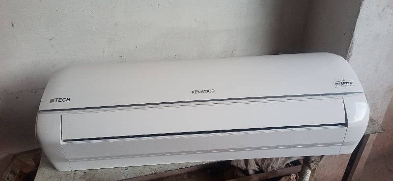 Kenwood 1.5 ton inverter AC heat and cool New Condition 2