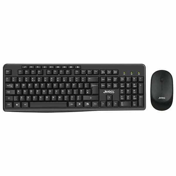 Jedel Branded Wireless Keyboard Mouse Combo 1