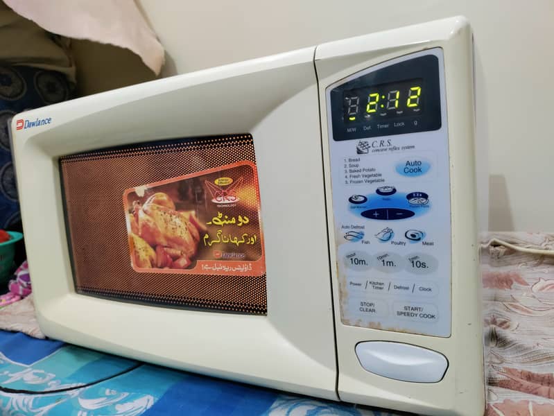 Microwave oven dawlance unused 10/10 6