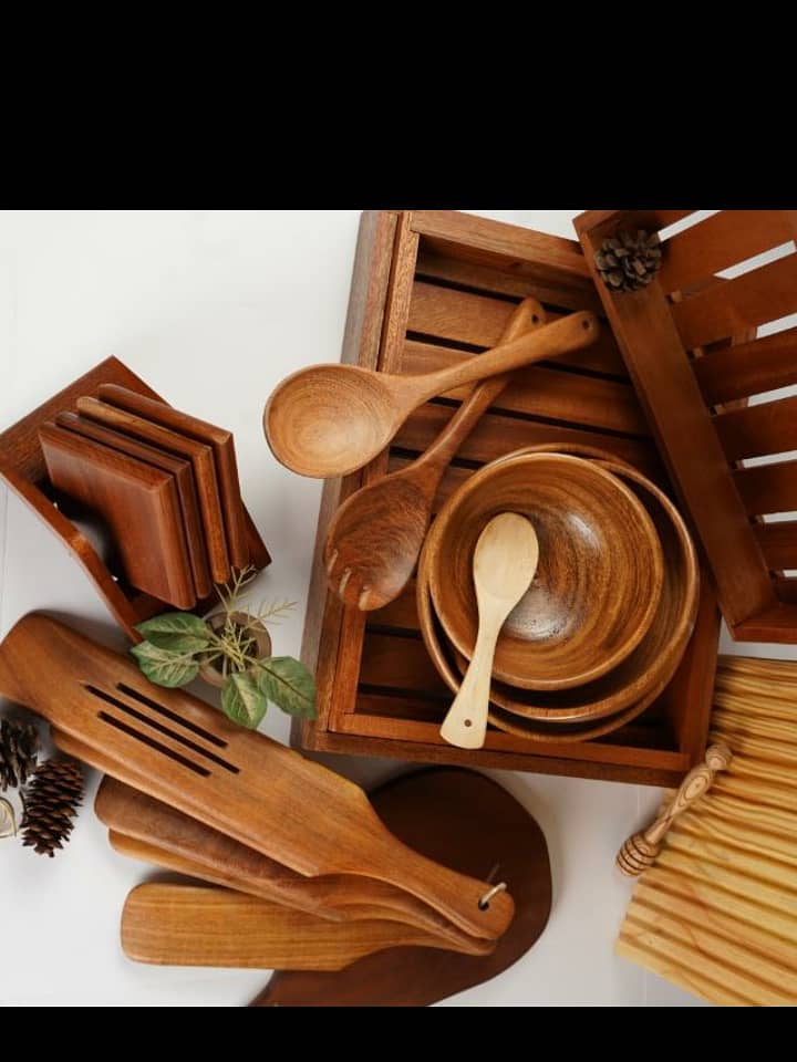 Wooden made Household things 1