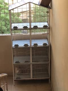 slightly used 2 cages are for sale