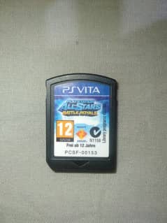 PS Vita Game. 
Play station ALL STARS BATTLE ROYALE.