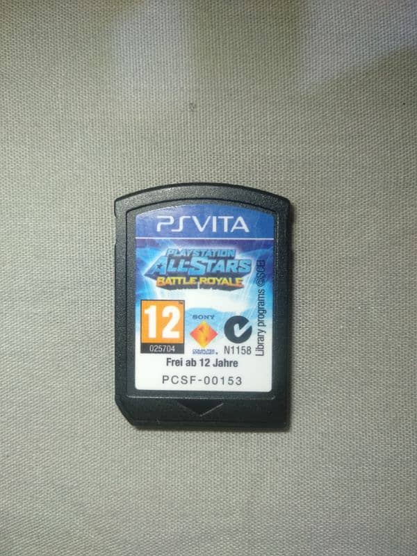 PS Vita Game. 
Play station ALL STARS BATTLE ROYALE. 0