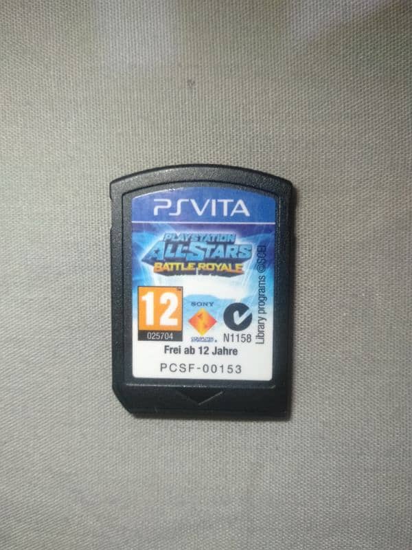 PS Vita Game. 
Play station ALL STARS BATTLE ROYALE. 1