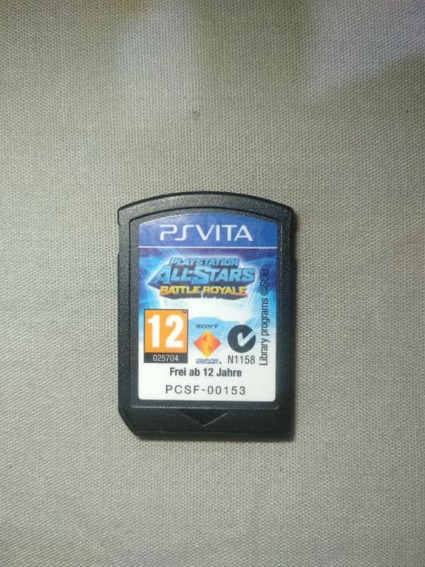 PS Vita Game. 
Play station ALL STARS BATTLE ROYALE. 2