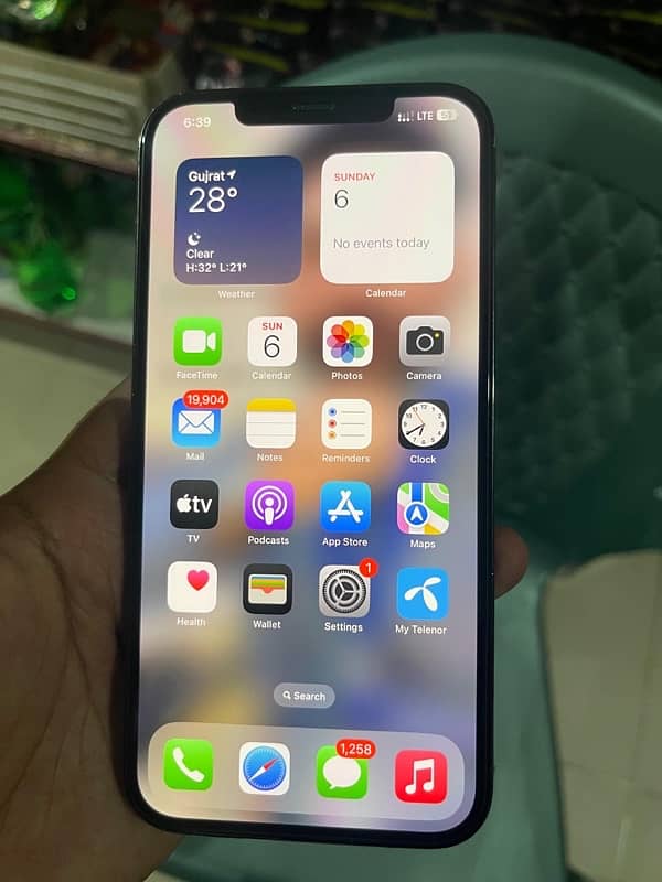 IPhone 12 pro Max 256 Gb PTA Approved with box 3