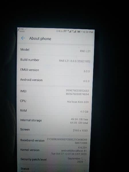 Huawei mate 10 lite 4+64 9