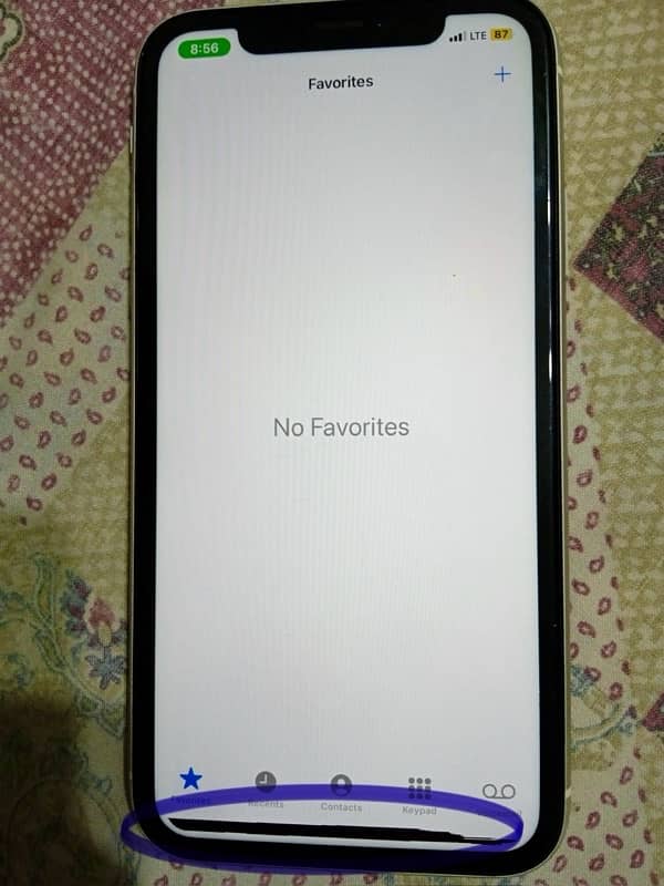 iPhone11  128GB dual sim PTA official approve physical, plus eSIM 5