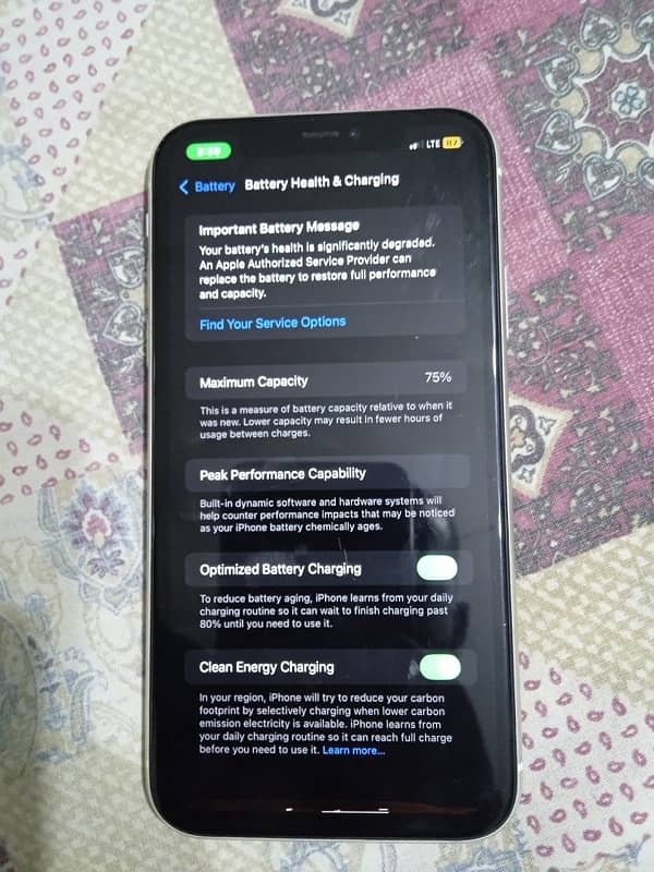 iPhone11  128GB dual sim PTA official approve physical, plus eSIM 12