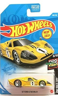 FORD GT MARK IV Rare Car hot wheels