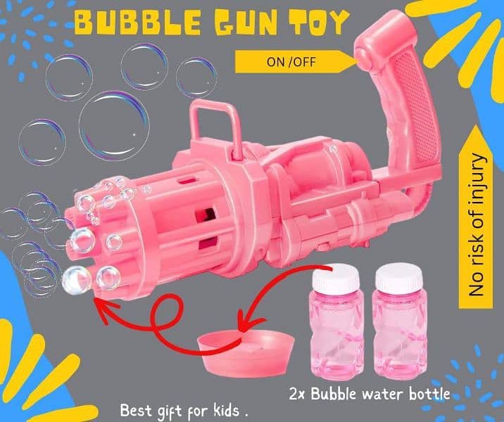 kids  Bubble Gun Toy's 1