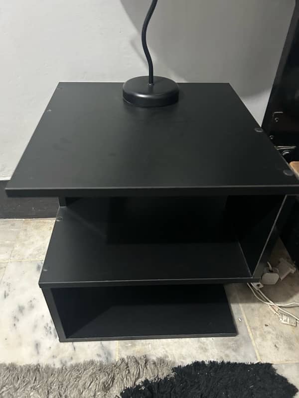 New side table black kmi wood 2