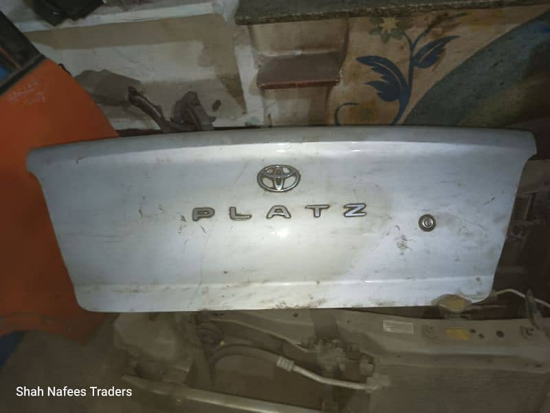 Toyota Platz 1999-2001 Fenders - Toyota Platz 2000 Trunk - Platz Parts 2