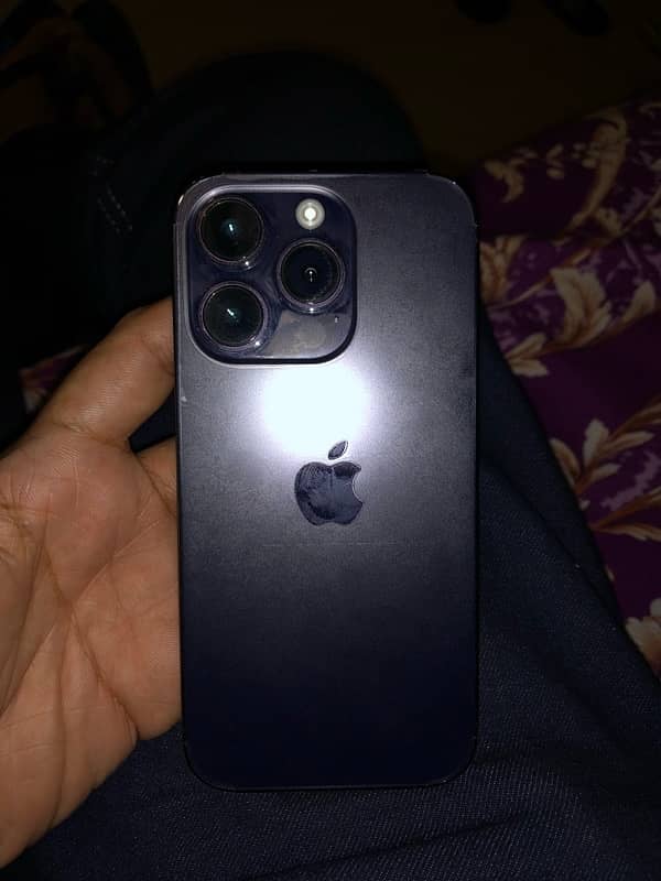 iPhone 14 Pro deep purple 9.5/10 2