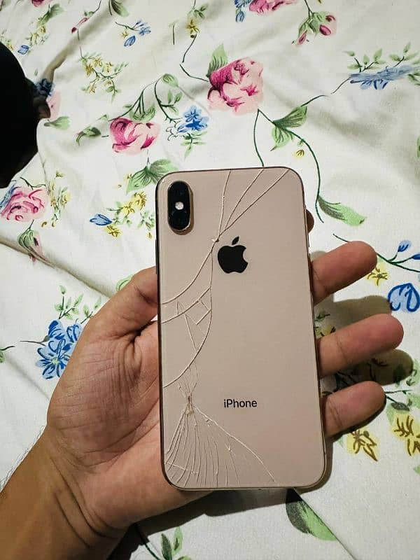 I phone xs 256Gb Better health services pir Hy back Glass break Hy 1