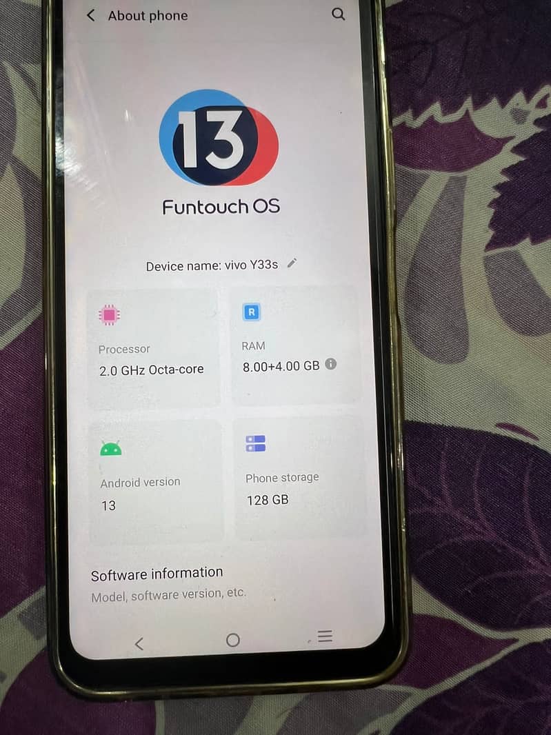 Vivo y33s used 30k price 1