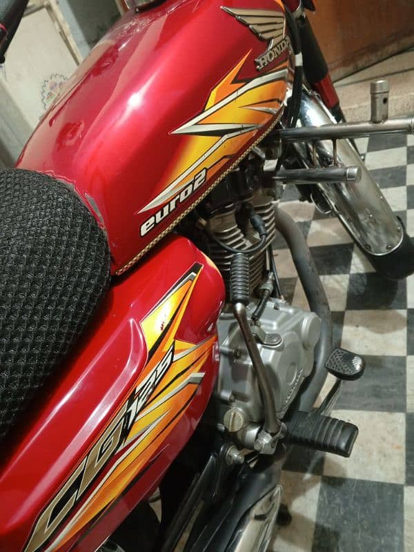 honda cg 125 21 model in mint condition 3