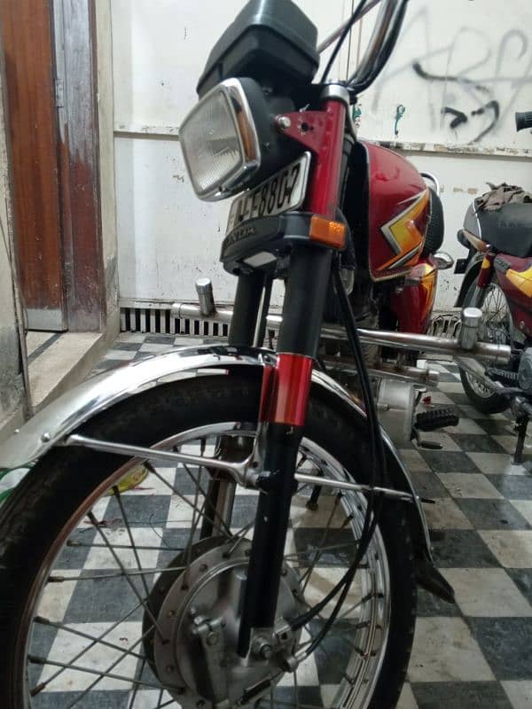 honda cg 125 21 model in mint condition 5