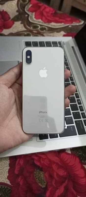 i phone x 64gb PTA (white) 0