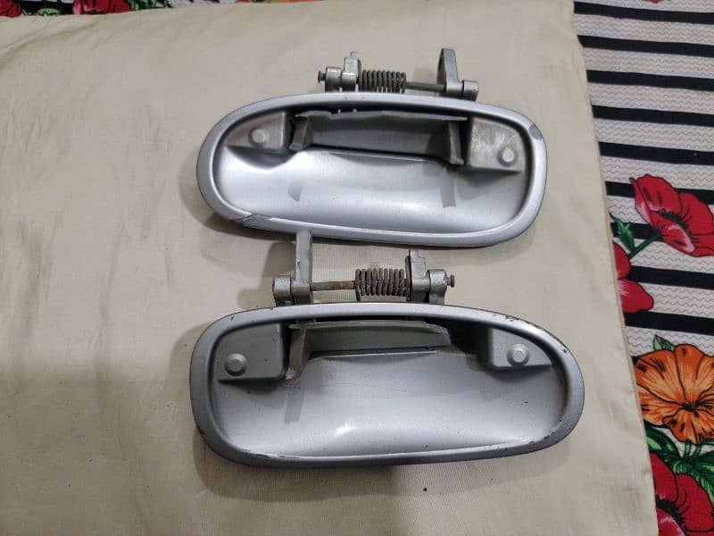 honda civic exi or vti side mirror  and Dore handle and abs hub 5