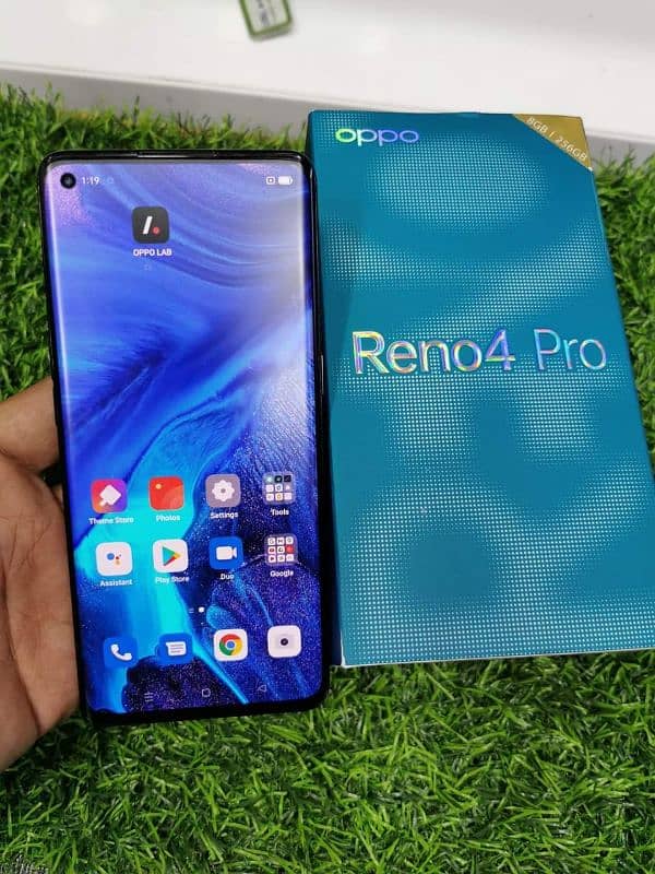 OPPO Reno 4 Pro 8 GB RAM 256 GB Momery Full Box 03104007194 0