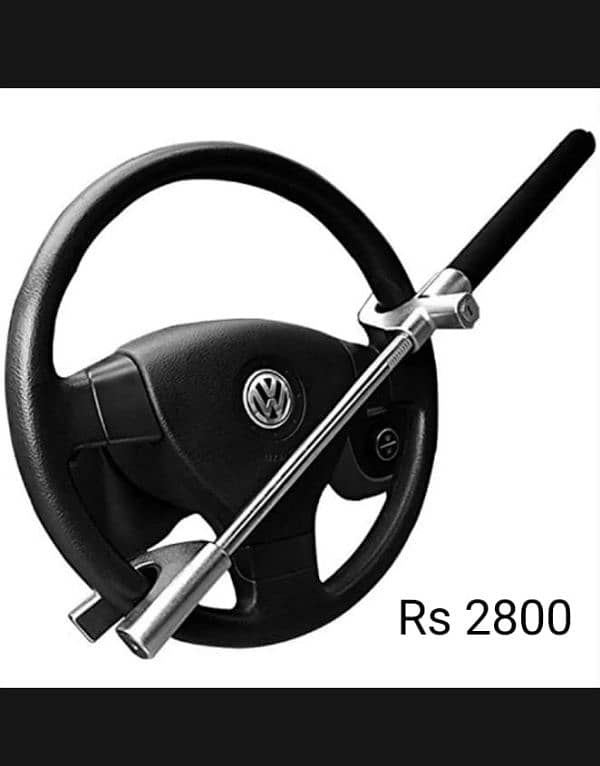 Dashboard, Steering and Pedal locks Available for all Cars 2