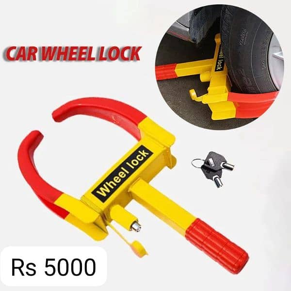 Dashboard, Steering and Pedal locks Available for all Cars 7