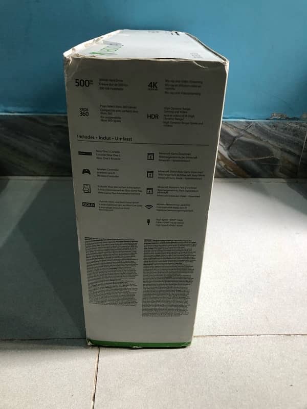 xbox one s with box new condition 5