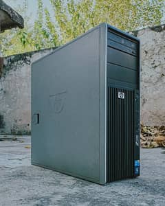 HP Z400 Workstation Computer with Complete Setup