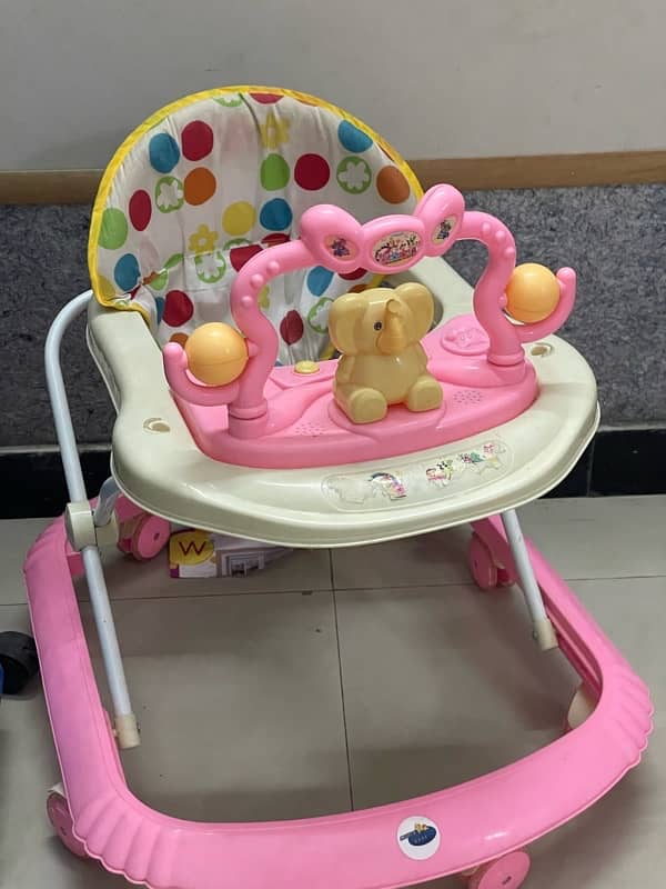 baby walker for sale in 10/10 condition 2