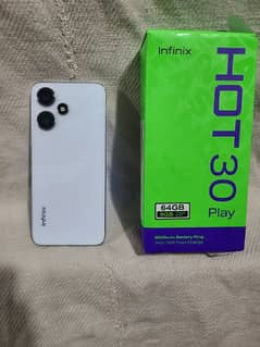 infinx hot 30play 8 64 not open full box 5 mo warranty exchange mobile