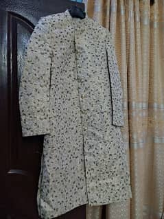 Sherwani And Qulha For Sale Just One Time used