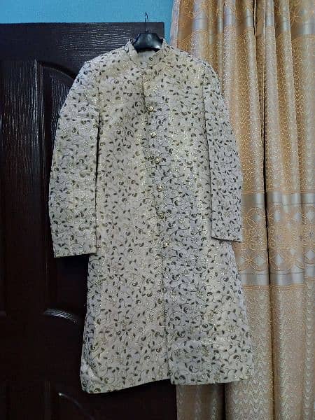 Sherwani And Qulha For Sale Just One Time used 1