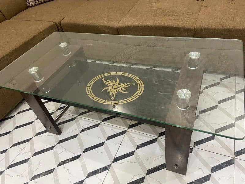 Glass Sofa Table 0