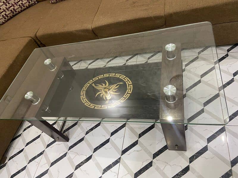 Glass Sofa Table 1