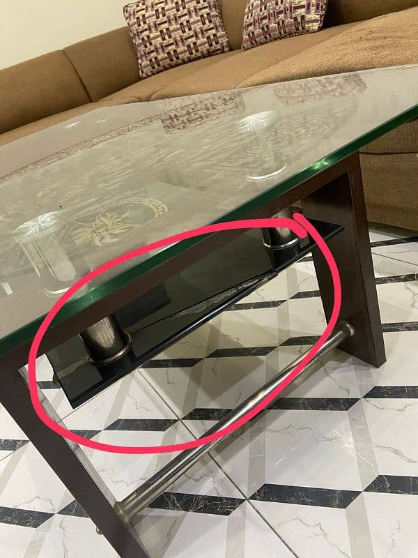 Glass Sofa Table 3