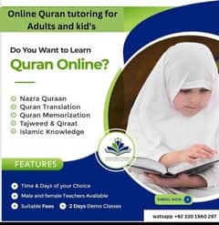 online female Quran teacher