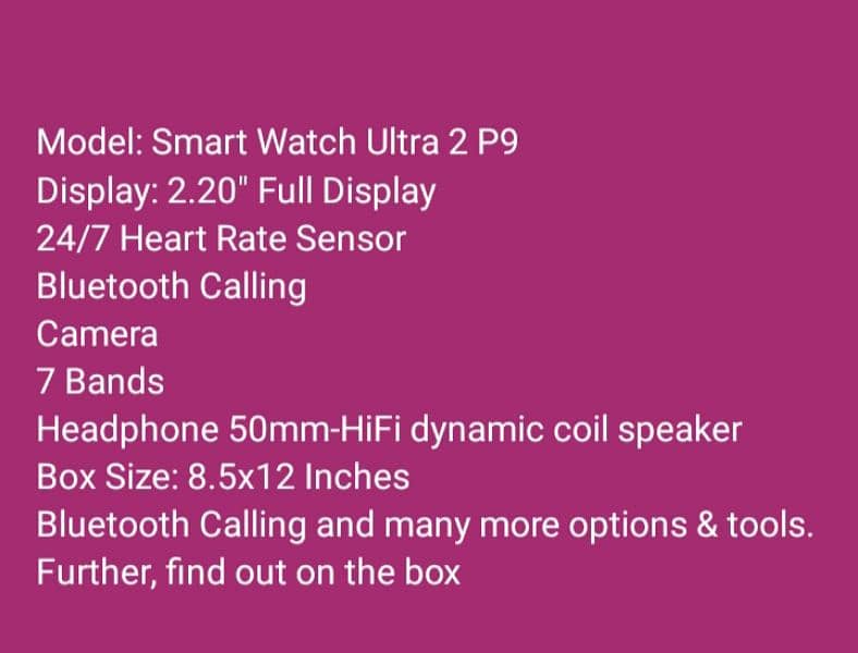 P9Ultra 2 Watch 3