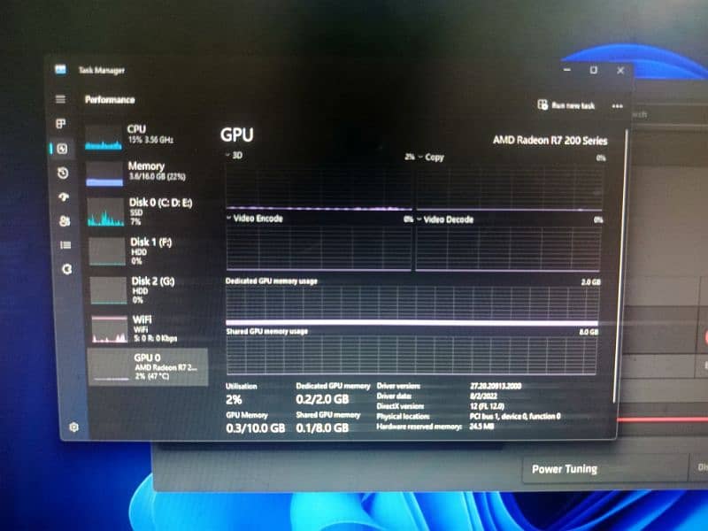 i7 4cores, 8threads gaming PC with 2GB AMD R7 260x Screen Included 8