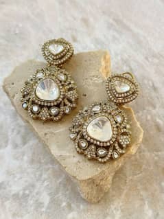 Sparkling Grace Kundan Earrings