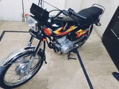 Honda cg 125 2021 for sale in Karachi all Punjab number 0