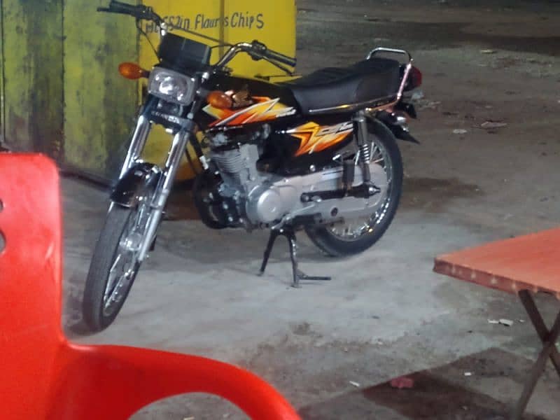 Honda cg 125 2021 for sale in Karachi all Punjab number 2