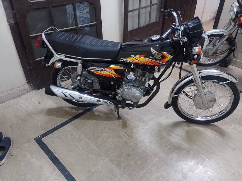 Honda cg 125 2021 for sale in Karachi all Punjab number 4