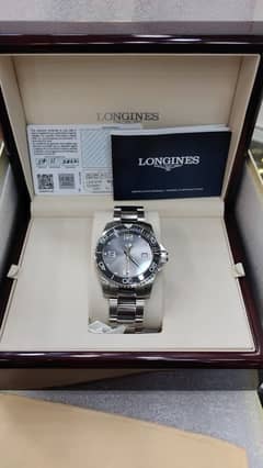 Longines Hydroconquest ceramic bezel automatic swiss watch